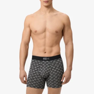 Bóxers de algodón elástico estampados para hombre
