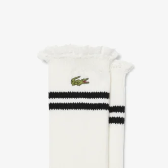 Calcetines de mujer con ribete de encaje