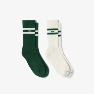 Calcetines unisex de algodón acanalado