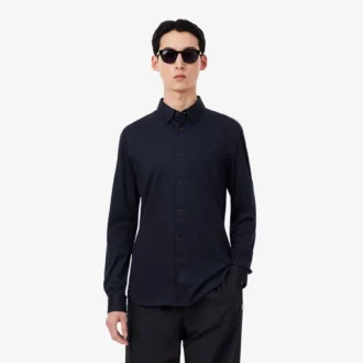 Camisa de corte ajustado en mezcla de algodón The Blend