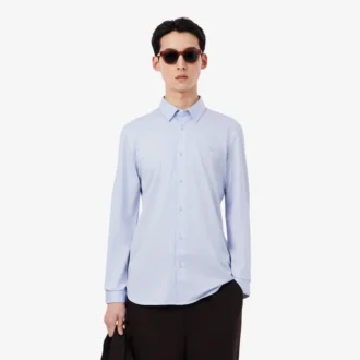 Camisa de corte ajustado en mezcla de algodón The Blend