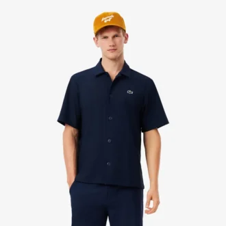 Camisa de golf elástica estampada Ultra Dry para hombre
