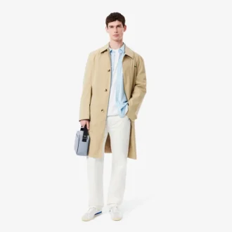 Camisa de hombre de corte regular a cuadros elástica