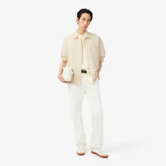 Camisa de lino mezclado