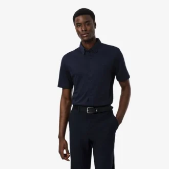 Camisa de manga corta de corte ajustado