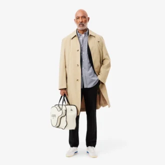 Camisa de popelín a cuadros vichy de corte regular para hombre