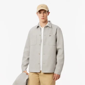 Camisa oversize de franela para hombre