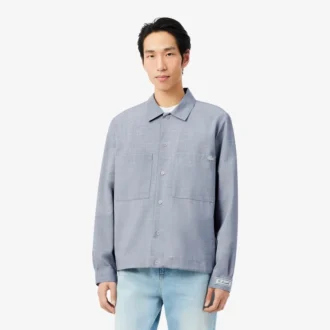 Camisa oversize de mezcla de lana The Blend