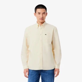 Camisa Oxford de corte regular para hombre