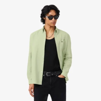 Camisa Oxford de corte regular para hombre
