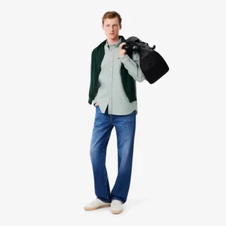 Camisa Oxford de corte regular para hombre