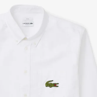 Camisa Oxford unisex de corte holgado