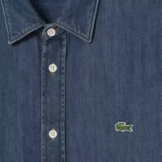 Camisa vaquera de corte regular para hombre