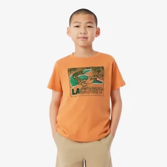 Camiseta de algodón con estampado gráfico