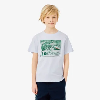 Camiseta de algodón con estampado gráfico