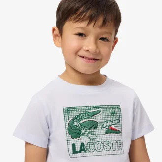 Camiseta de algodón con estampado gráfico