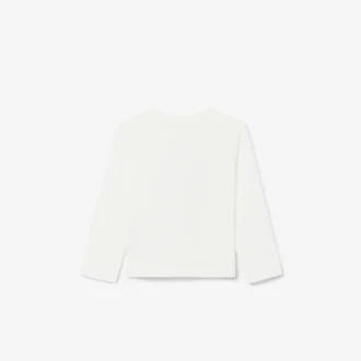 Camiseta de algodón de manga larga