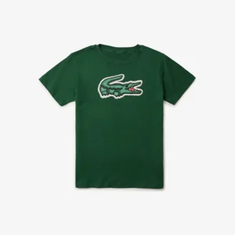 Camiseta de algodón estampada