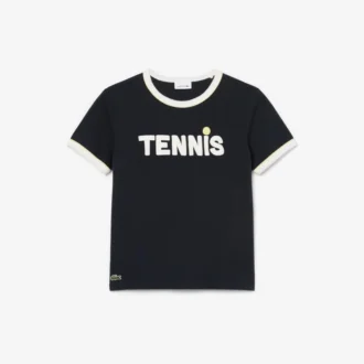 Camiseta de algodón estampada