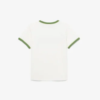 Camiseta de algodón estampada