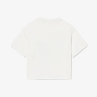 Camiseta de algodón estampada para niña