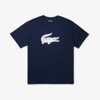 Camiseta de deporte de hombre Big Fit con logo transpirable