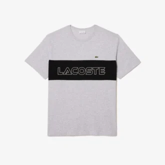 Camiseta de jersey con bloques de color y corte amplio para hombre