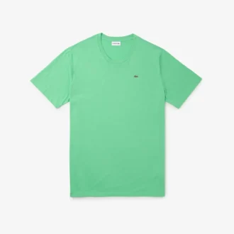Camiseta de jersey de algodón Pima para hombre, corte alto