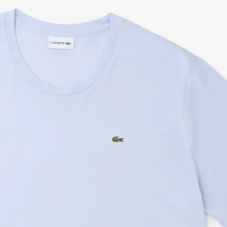 Camiseta de jersey de algodón Pima para hombre, corte alto