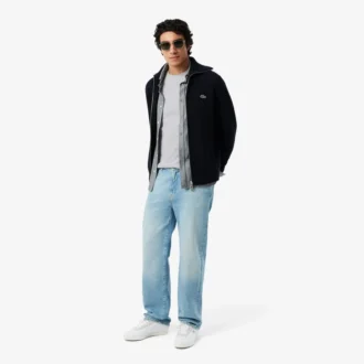 Camiseta de manga larga de algodón Pima para hombre