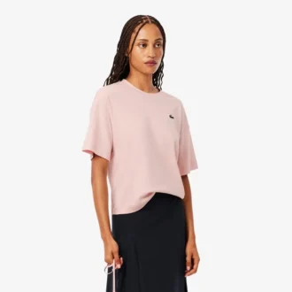 Camiseta de mujer con corte holgado y cocodrilo Landscape