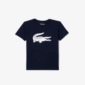 Camiseta de tenis técnica de algodón oversize para niños
