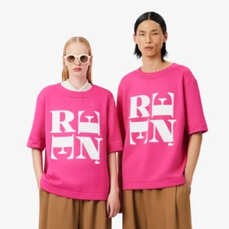 Camiseta gráfica de satén Runway