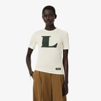 Camiseta gráfica de seda de la colección Runway