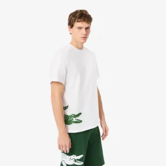 Camiseta interior de algodón estampada para hombre