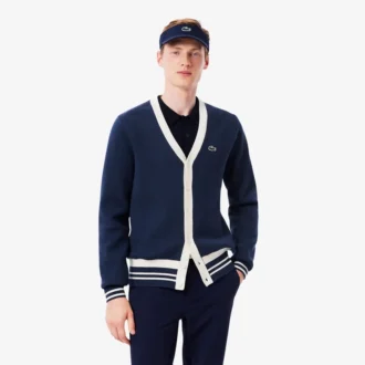 Cardigan de golf para hombre