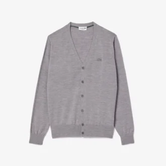 Cardigan de lana merino para hombre