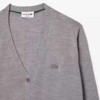 Cardigan de lana merino para hombre