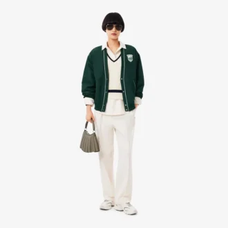Cardigan oversize acolchado de nailon para mujer