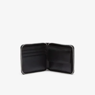 Cartera con cremallera y monograma