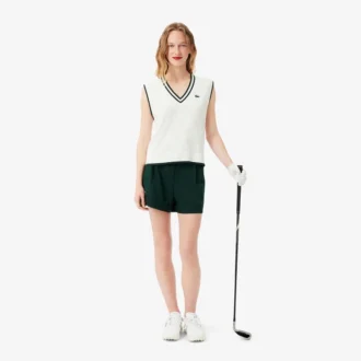 Chaleco de punto elástico de Golf para mujer