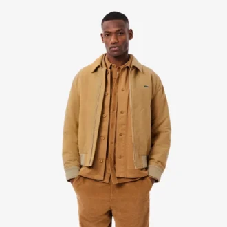 Chaqueta acolchada de molesquín para hombre