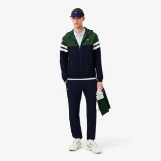 Chaqueta con capucha repelente al agua de Tenis para hombre