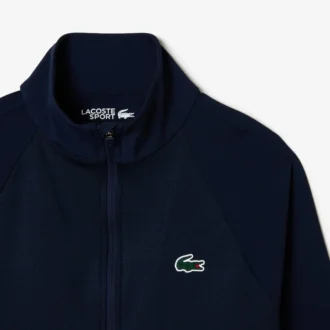Chaqueta de golf con cremallera y corte ajustado para mujer