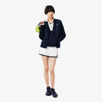 Chaqueta de tenis acolchada con protección UV para mujer