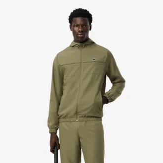 Chaqueta deportiva repelente al agua para hombre
