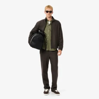 Chaqueta Harrington de lana para hombre