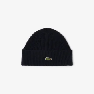 Gorro unisex de lana de punto elástico