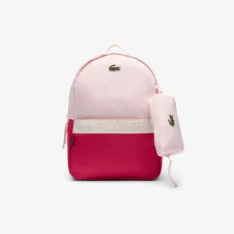 Mochila unisex de 3 bolsillos con estuche