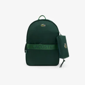 Mochila unisex de 3 bolsillos con estuche